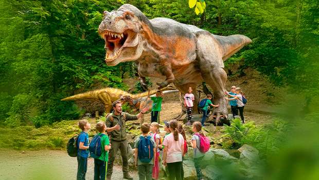 dinopark harfa praha
