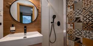 Apartmán Dovalovec u Liptovského Hrádku - koupelna