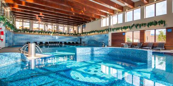 Celodenný relax vo vodnom a saunovom svete Wellness Hotela Diplomat**** v Rajeckých Tepliciach (dlhá platnosť)/Rajecké Teplice