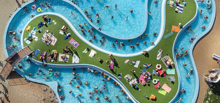 Vonkajšie bazény vo Wellness Hotel Thermal***