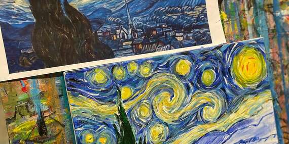 Zážitkové maľovanie v Art Ateliéri A/Bratislava - Nové Mesto