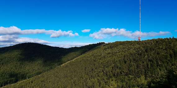 Via ferrata na Skalke v Kremnických vrchoch s najdlhším lanovým mostom/Slovensko