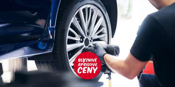 EXTRA CENA: Kompletné prehodenie alebo prezutie pneumatík s vyvážením v autoservise LP Autoservis / Bratislava - Ružinov