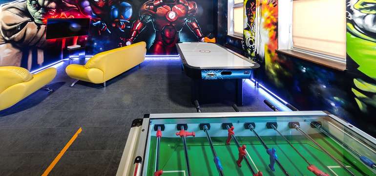 Moderná herňa Gameroom