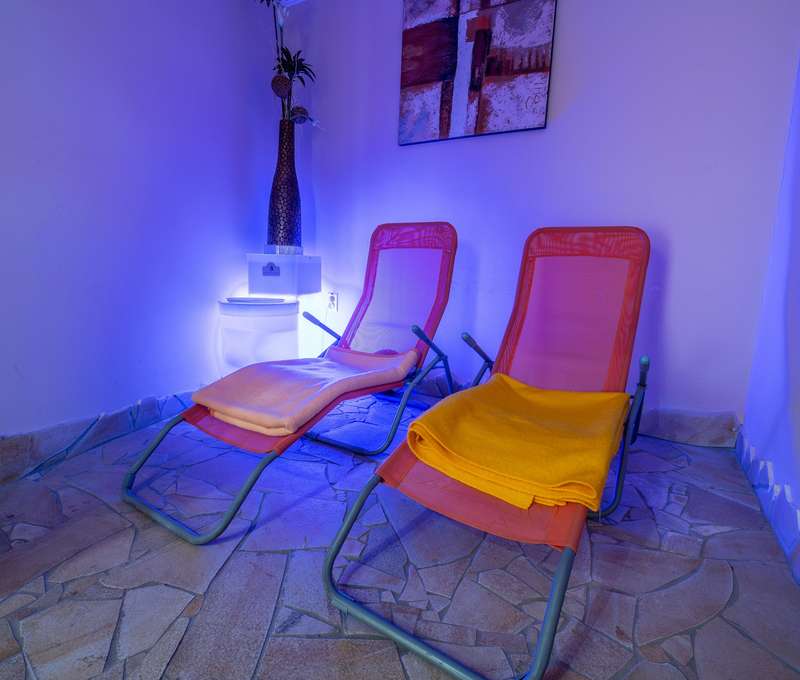 Moderné wellness centrum v penzióne Viktória v Galante