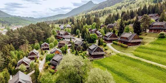 Darčeková poukážka do rezortu Drevenice Terchová v srdci Malej Fatry/Terchová