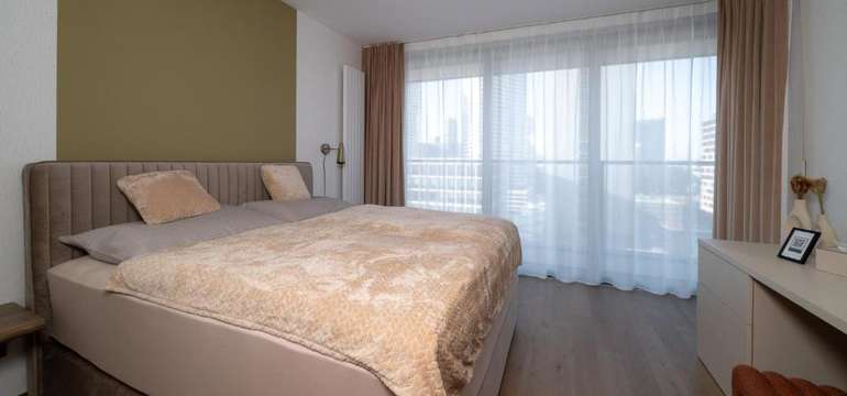 Eurovea Tower Apartment - spálňa