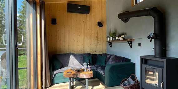 Kúsok raja na Liptove: unikátna Búda I. s privátnou vírivkou/Komjatná