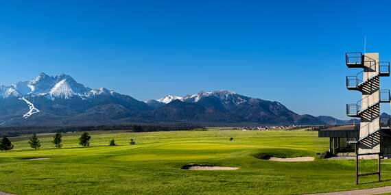 Golfový tréning alebo golfový kurz na získanie HCP (zelenej karty) so skúsenými trénermi/Vysoké Tatry - Malý Slavkov