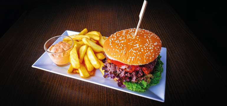Štavnatá ponuka burgerov