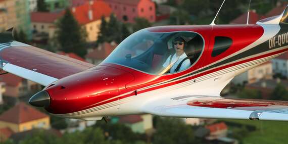 Zážitkový let na skvelom dizajnovom lietadle Bristell - aj s možnosťou pilotovania/Letisko Kvetoslavov (pri Šamoríne)