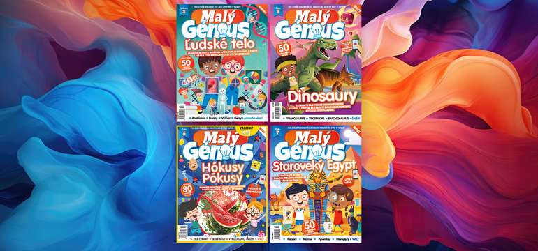 Malý Génius - ročné predplatné pre všetky zvedavé deti
