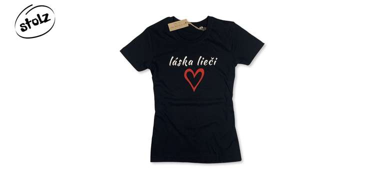Dámske tričko "Láska lieči"