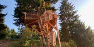 Zážitkový pobyt v domčeku v korunách stromov na Liptove s raňajkami