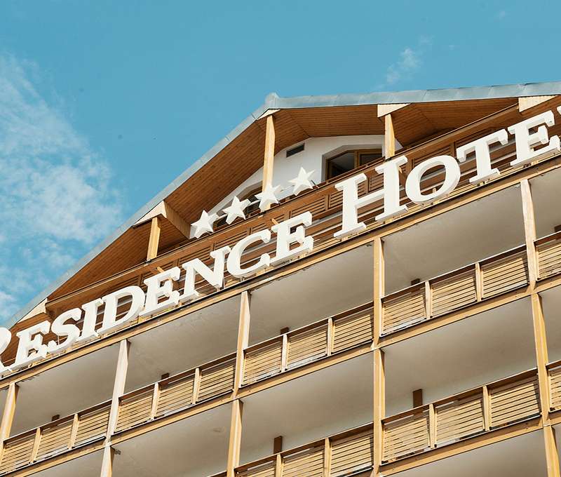 RESIDENCE HOTEL & CLUB **** je známy svojimi jedinečnými službami pre rozmanité typy hostí