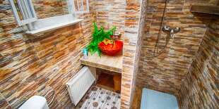 Súčasťou izieb v penzióne Šilon je aj sociálne zariadenie