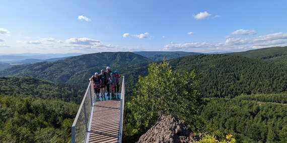 Ferratový kurz - Normal alebo Extrem s inštruktorom v lokalite Skalka pri Kremnici/Kremnica - Skalka pri Kremnici