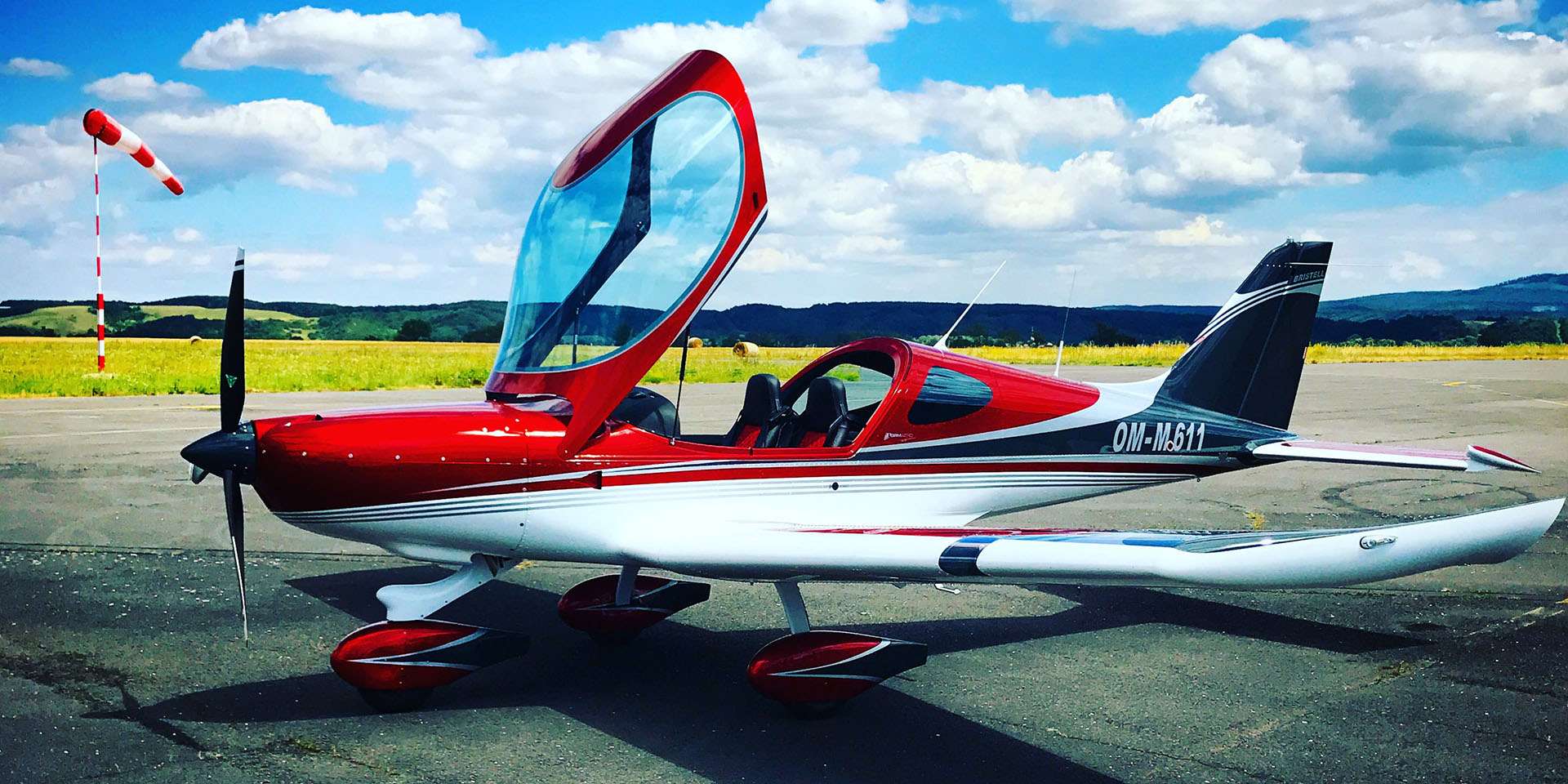 Zážitkový let na skvelom dizajnovom lietadle Bristell - aj s možnosťou pilotovania