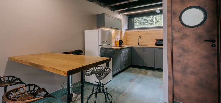 Loft Apartmán - kuchyňa