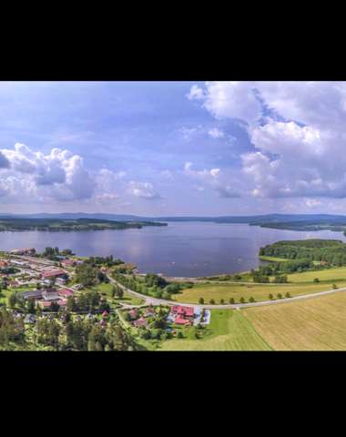 Panoramatický pohľad na okolie penziónu