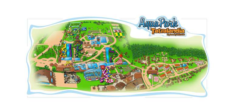 Obľúbený aquapark Tatralandia sa nachádza len 100 m od chatiek