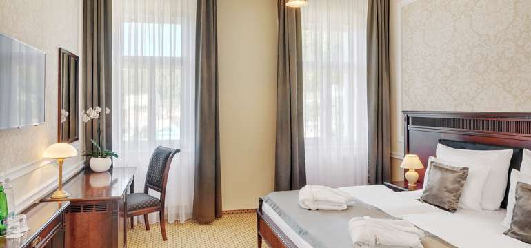 Všetky izby sú zariadené s dôrazom na pohodlie hostí - izba Comfort