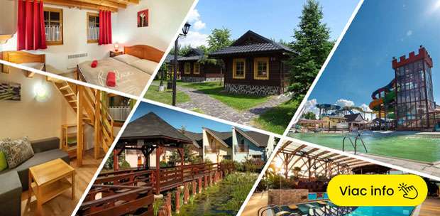 Chatka a apartmán priamo v rezorte Holliday Village Tatrandia