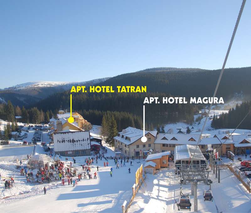 Apartmánový dom Tartan na Donovaloch sp krásne aj v zime