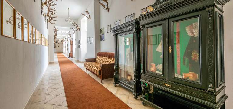 Historický interiér Kaštieľa Palárikovo