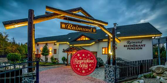 EXTRA CENY: Rodinný penzión Raimund vo Vysokých Tatrách s TOP kuchyňou/Vysoké Tatry - Dolný Smokovec