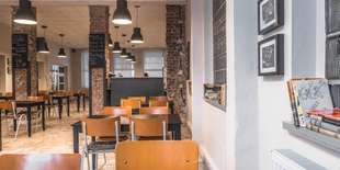 Interiér reštaurácie a pubu Fabrika