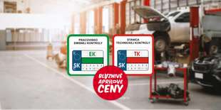 EXTRA CENA: STK a EK osobného, nákladného vozidla alebo motocykla