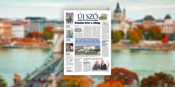 Ročné alebo polročné predplatné maďarského denníka Új Szó/Slovensko