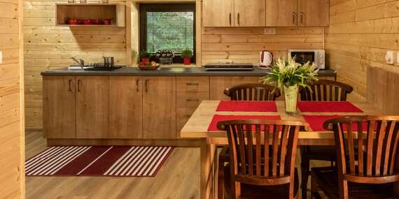 Zrubové chatky Hotela Granit Smrekovica*** v srdci Veľkej Fatry s wellness a polpenziou - domáce zvieratko zadarmo/Ružomberok