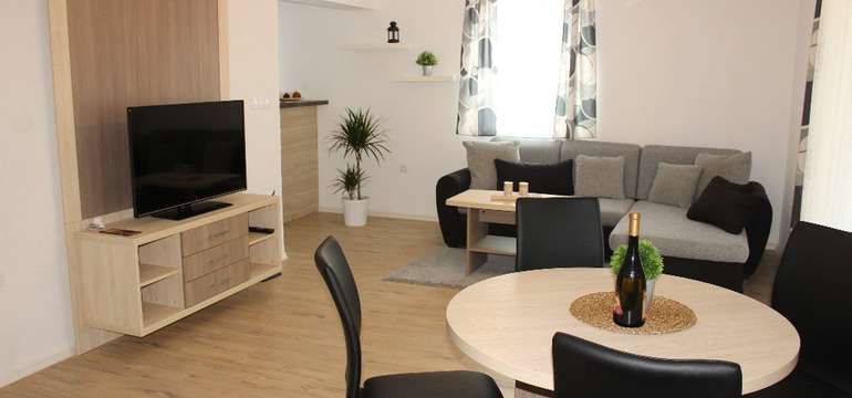 Užijte si pohodlí Penzionu U Jidáše v jednom ze tří apartmánů podle svého
