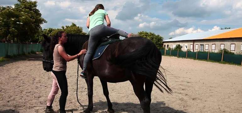 Detský tábor s jazdou na koni na Ranči Lieskovec