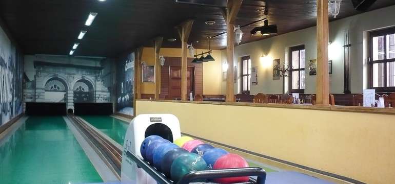Hodinový prenájom bowlingovej dráhy je v cene pobytu