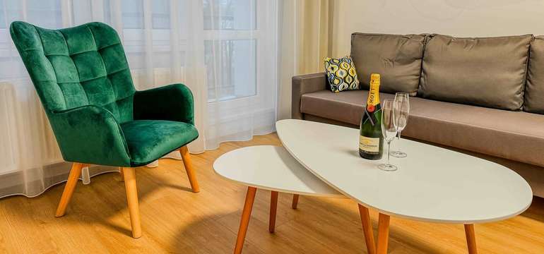 2-izbový apartmán s balkónom
