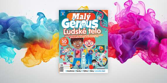 Malý Génius - ročné predplatné pre všetky zvedavé deti/Slovensko