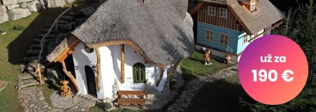 Dovolenka s detmi - Rozpravkova dedinka Podlesicko