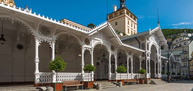 Tržní kolonáda Karlovy Vary