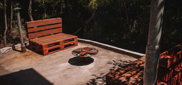 Bunker A - terasa
