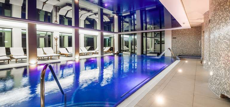 Luxusní wellness zónu můžete využívat neomezeně