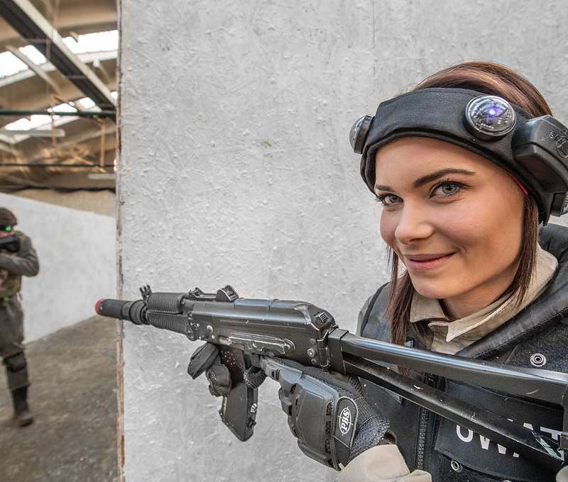 Laser tag v priestoroch propaintball pre 1 osobu