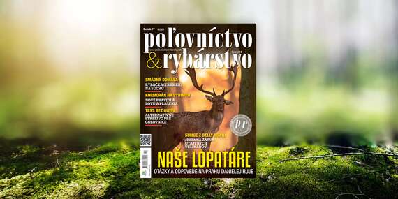 BLACK FRIDAY: Ročné predplatné mesačníka POĽOVNÍCTVO A RYBÁRSTVO/Slovensko