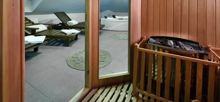 Privátne wellness so saunou a vírivkou