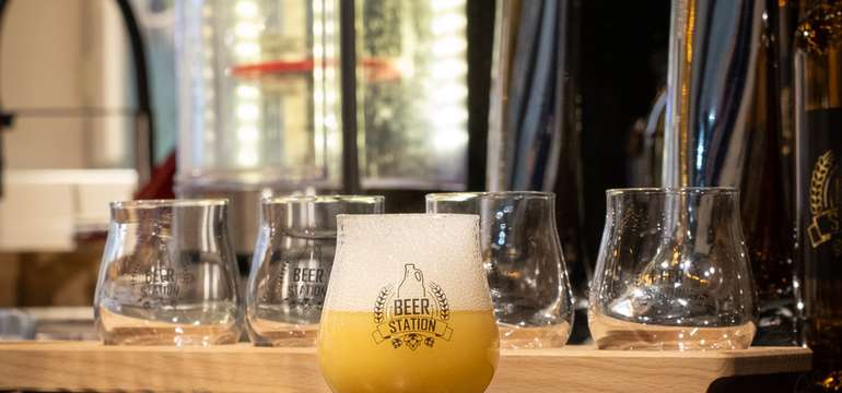 Ochutnávka remeselných pív v BEER STATION TAPHOUSE