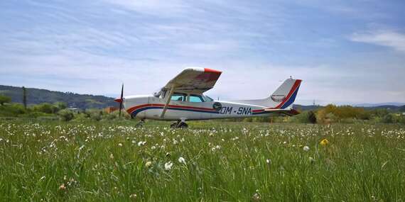 Prelet športovým lietadlom CESSNA C172 ponad Spiš a Tatry s možnosťou pilotovania/Spišská Nová Ves