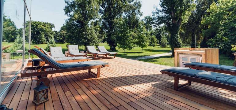 Užívajte si výhľady na park a dokonalý relax