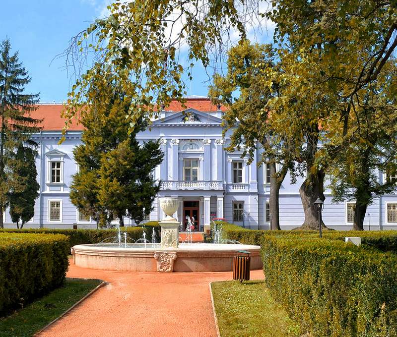 Okolie kaštieľa Mojmírovce**** je plné zelene